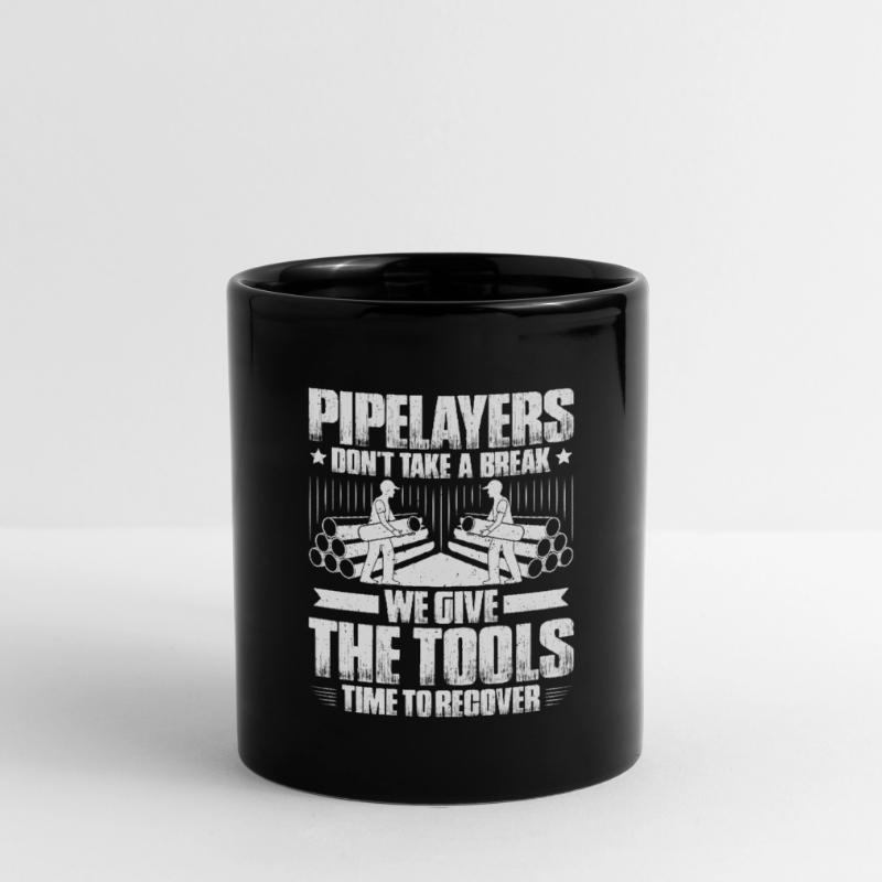 Pipeline Constructor Pipeline Construction Pipelayer Full Colour Mug