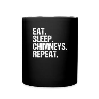 Schornsteinfeger Kaminkehrer Ramoneur - Mug uni - noir - Devant
