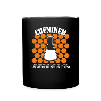 Chemist Witz Chemistry Chemical technician - Full Colour Mug - black - Front