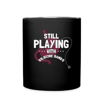 Gastric Bypass and Gastric Bypass Operation Design - Full Colour Mug - black - Front