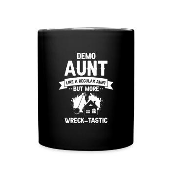 Conception de démolition et de rénovation de maisons - Mug uni - noir - Devant