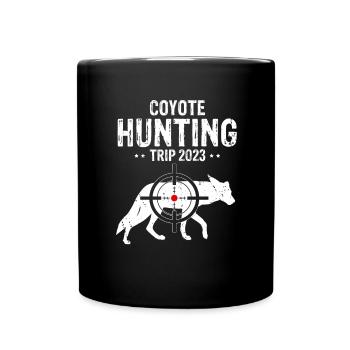 Conception de coyote pour les réacteurs de coyote - Mug uni - noir - Devant