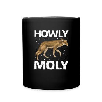 Capture de coyotes et conception de chasseur de coyotes - Mug uni - noir - Devant