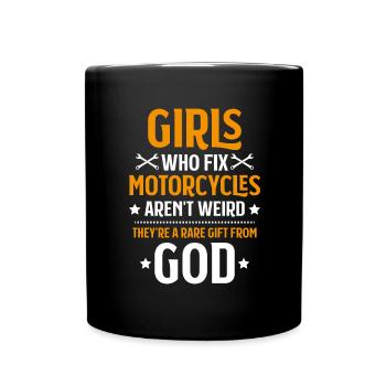 Ingénieur mécatronique à deux roues Mécanicien Moto - Mug uni - noir - Devant