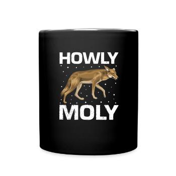 Capture de coyotes et conception de chasseur de coyotes - Mug uni - noir - Devant
