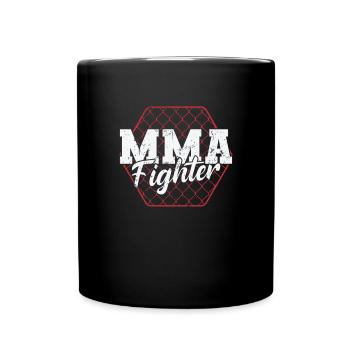 MMA Fighter Sports d’arts martiaux mixtes - Mug uni - noir - Devant