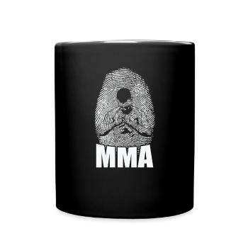 MMA Fingerprint D.N.A. Arts martiaux mixtes - Mug uni - noir - Devant