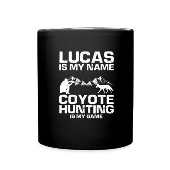 Conception de coyote pour les réacteurs de coyote - Mug uni - noir - Devant
