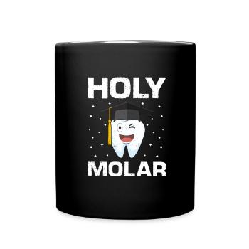 Orthodontic technician and dental laboratory - Full Colour Mug - black - Front