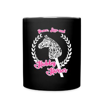 Hobby Horse Rider Hobbyhorse - Mug uni - noir - Devant
