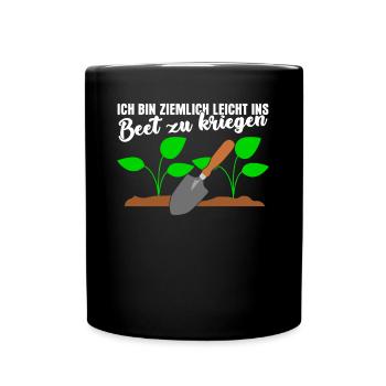 Garten Gärtner Galabauer Galabau - Tasse einfarbig - Schwarz - Vorne