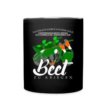 Garten Galabauer Galabau Gärtner - Tasse einfarbig - Schwarz - Vorne