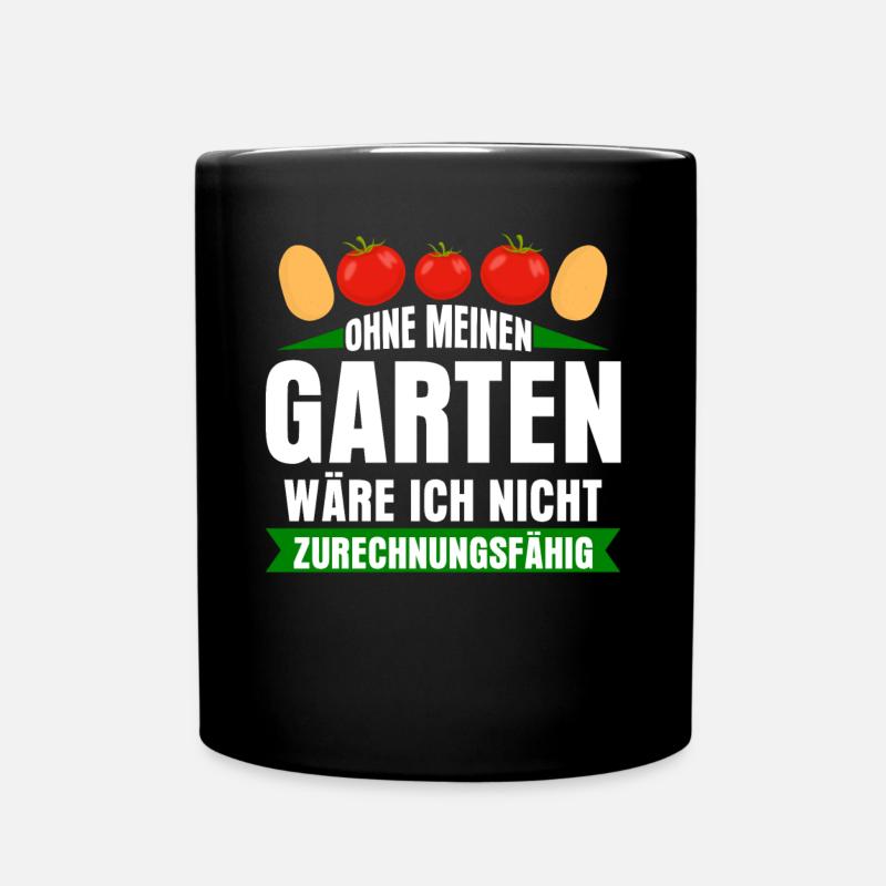 Galabauer Garten Galabau Gärtner - Tasse einfarbig - Schwarz