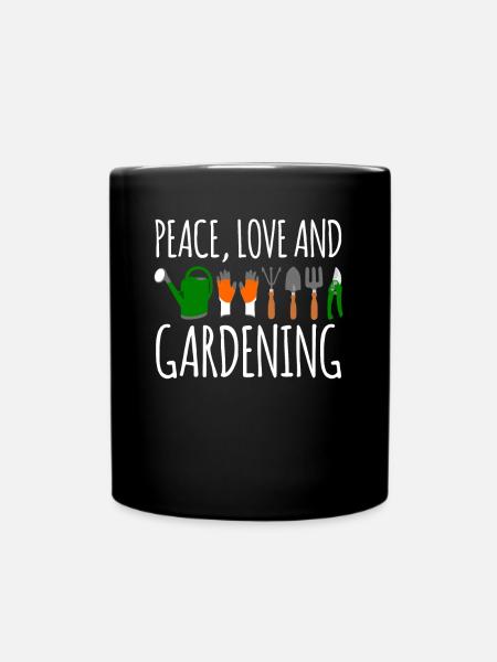 Garten Hobbygärtner Gärtner Galabauer - Tasse einfarbig - Schwarz