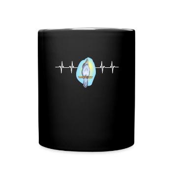Terrestrial Tree Kingfisher Australian Bird, - Tasse einfarbig - Schwarz - Vorne