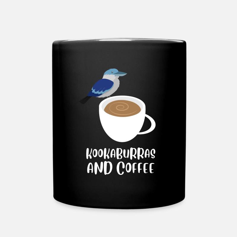 Terrestrial Tree Kingfisher Australian Bird, - Tasse einfarbig - Schwarz