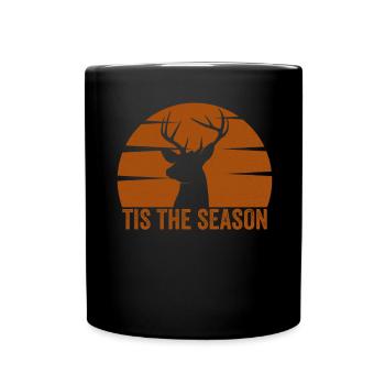 Antlers Deer Hunting Hunting Hunting Season - Full Colour Mug - black - Front