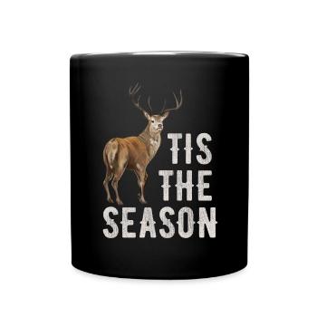 Antlers Deer Hunting Hunting Hunting Season - Full Colour Mug - black - Front