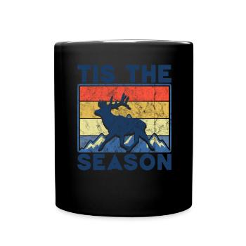 Antlers Deer Hunting Hunting Hunting Season - Full Colour Mug - black - Front