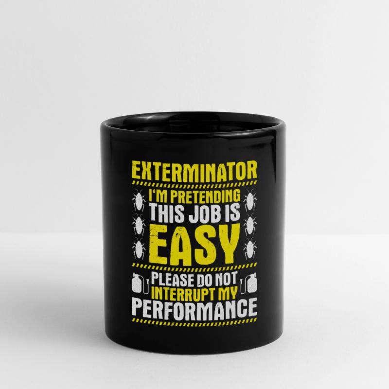 Pest Control Exterminator Exterminator Full Colour Mug