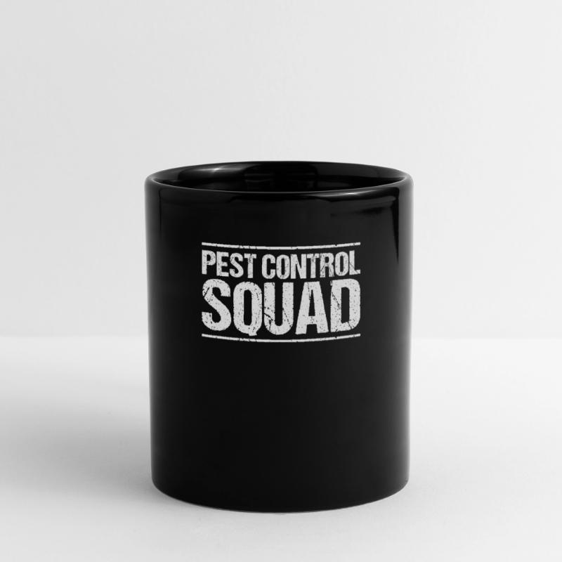 Schädlingsbekämpfer Kammerjäger Exterminator Tasse einfarbig