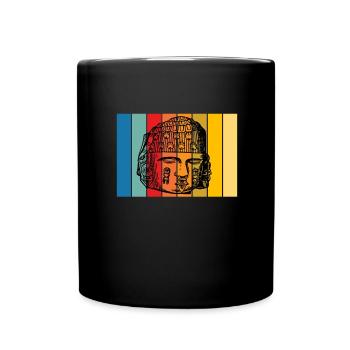 Calendario Azteca Mexican Heritage Maya Aztec - Mug uni - noir - Devant