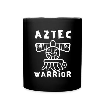Calendario Azteca Mexican Heritage Maya Aztec - Mug uni - noir - Devant