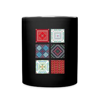 Calendario Azteca Mexican Heritage Maya Aztec - Mug uni - noir - Devant