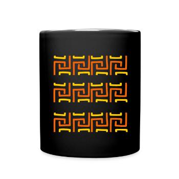 Calendario Azteca Mexican Heritage Maya Aztec - Mug uni - noir - Devant