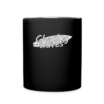 Chasing Waves Surfing Sports - Full Colour Mug - black - Front