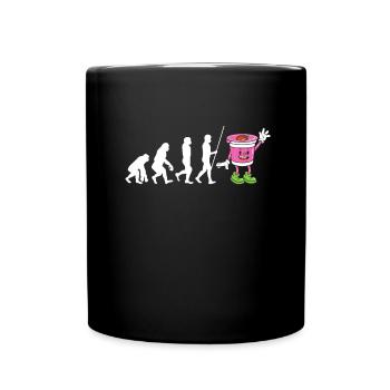 Probiotiques Produits laitiers, Yogourt glacé - Mug uni - noir - Devant