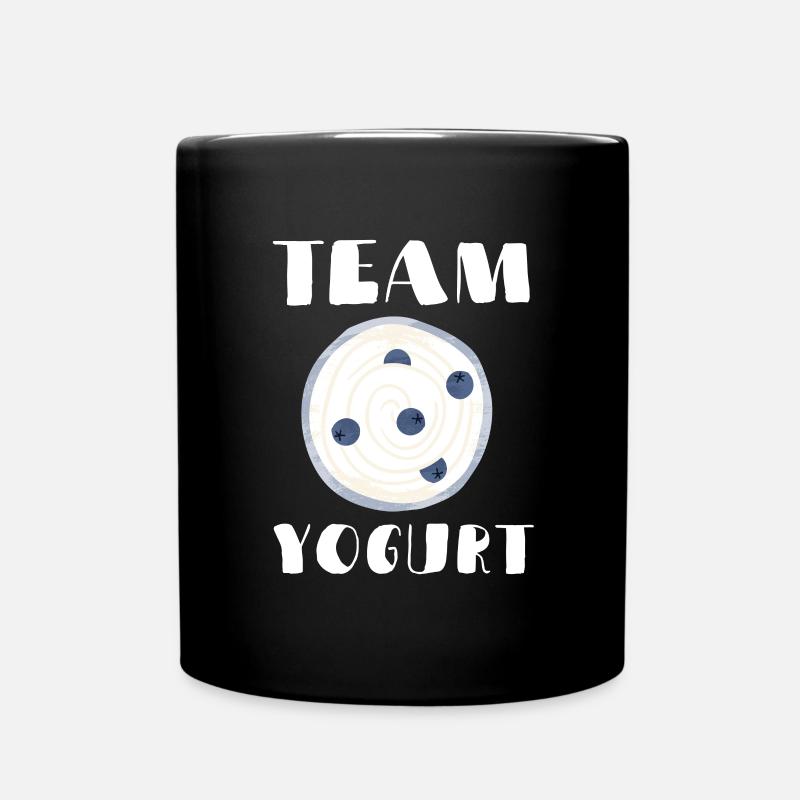 Probiotiques Produits laitiers, Yogourt glacé - Mug uni - noir