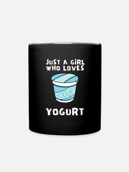Probiotiques Produits laitiers, Yogourt glacé - Mug uni - noir