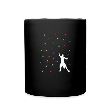 Bouldering Hobby Escalade Force et Fitness - Mug uni - noir - Devant