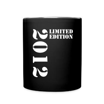 2012 Édition Limitée Anniversaire Cadeau Femme Mari - Mug uni - noir - Devant