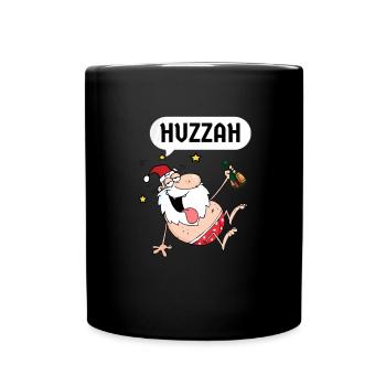 Huzzah Renaissance Festival Ren Faire Knight - Tasse einfarbig - Schwarz - Vorne