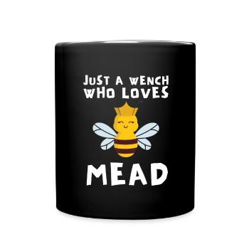 Huzzah Renaissance Festival Ren Faire Knight - Tasse einfarbig - Schwarz - Vorne