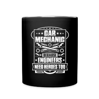 Ingénieur en mécatronique automobile Mécanicien automobile Mécanicien automobile - Mug uni - noir - Devant