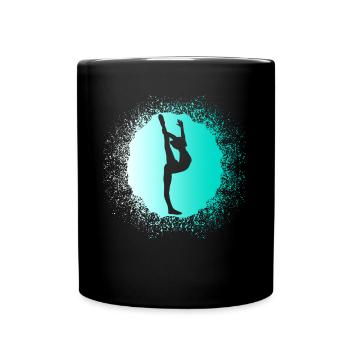 Gymnastics RSG Gymnastics Gymnast - Full Colour Mug - black - Front