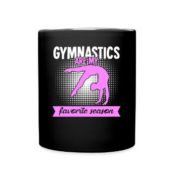 Gymnastics RSG Gymnast Gymnastics - Full Colour Mug - black - Front
