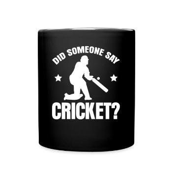 Équipe de cricket de cricket Joueurs de cricket - Mug uni - noir - Devant