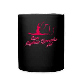 RSG Turnen Rhythmic Gymnastics - Tasse einfarbig - Schwarz - Vorne