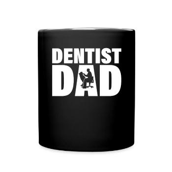 Job - Dentist Father - Full Colour Mug - black - Front