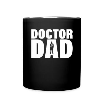 Job - Docteur Papa - Mug uni - noir - Devant