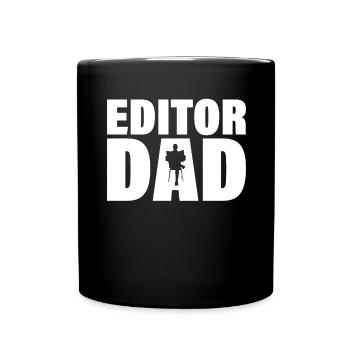 Job - Père éditeur - Mug uni - noir - Devant