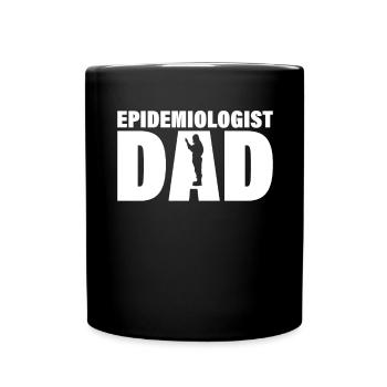 Job - Epidemiologist Papa - Full Colour Mug - black - Front