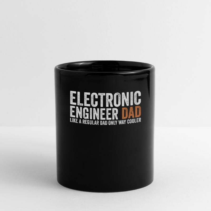 Dad - Electronics technician Full Colour Mug
