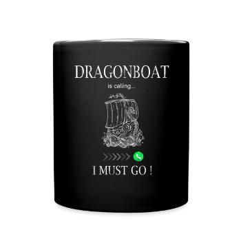 Dragon Boat Race Festival Dragon Boat - Full Colour Mug - black - Front