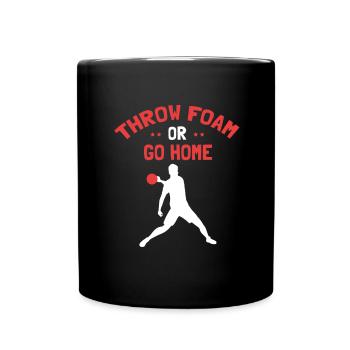 Dodgeball for Dodgeball Player and Gaga Ball - Full Colour Mug - black - Front