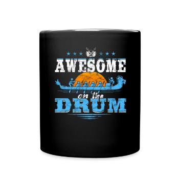 Chinese Dragon Boat Race - Full Colour Mug - black - Front